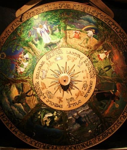 wheel of the year tarot spread and reading