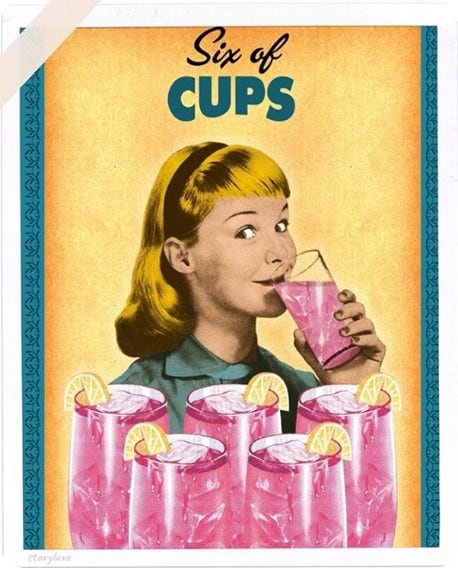 six of cups housewives tarot