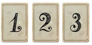 three card Tarot spread