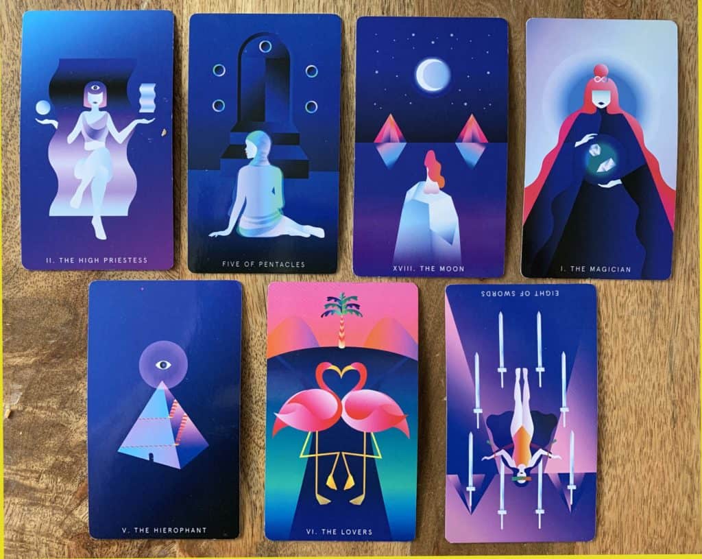 End of Day Tarot Spread
