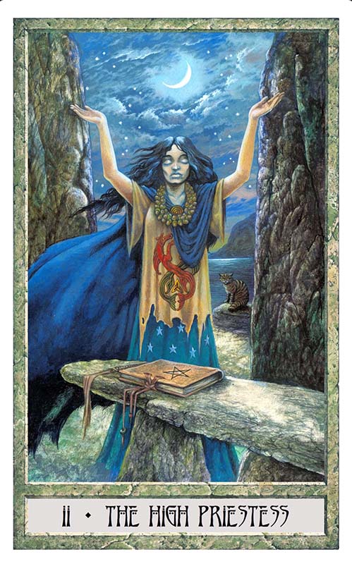 DruidCraft High Priestess Tarot
